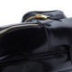 BURBERRY Coated Canvas Horseferry Print Backpack Black