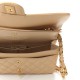 CHANEL Caviar Quilted Medium Double Flap Beige Clair