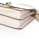 FENDI Vitello Liberty Scalloped Studded Small Kan I Shoulder Bag Neutral