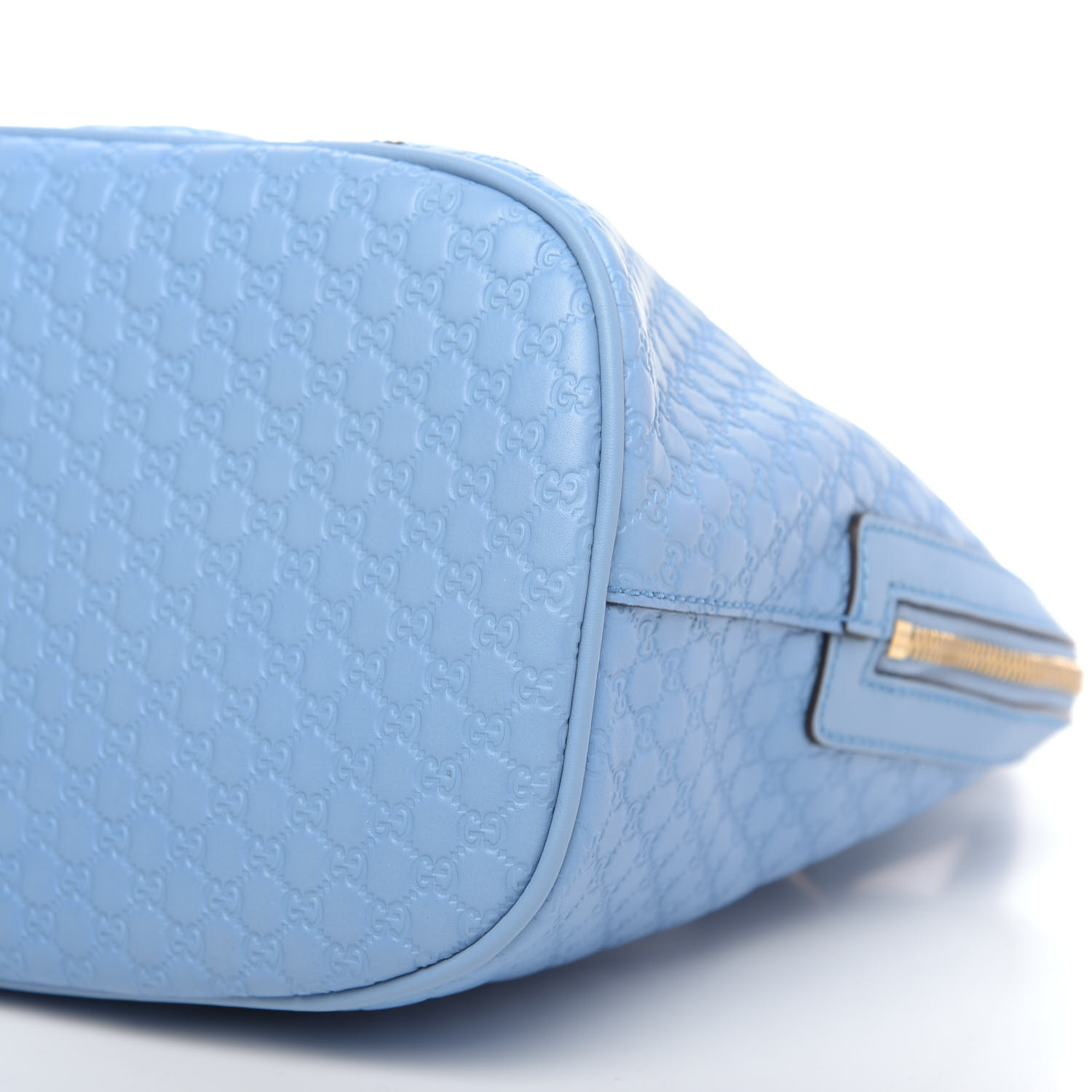 GUCCI Microguccissima Medium Dome Bag Light Blue