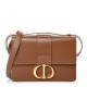 1DIOR Smooth Calfskin Montaigne 30 Flap Brown