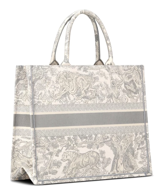 Dior Book Tote Canvas in toile de Jouy