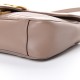 1GUCCI Calfskin Matelasse Small GG Marmont Shoulder Bag Nude