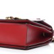 GUCCI GG Supreme Monogram Small Queen Margaret Top Handle Bag Red