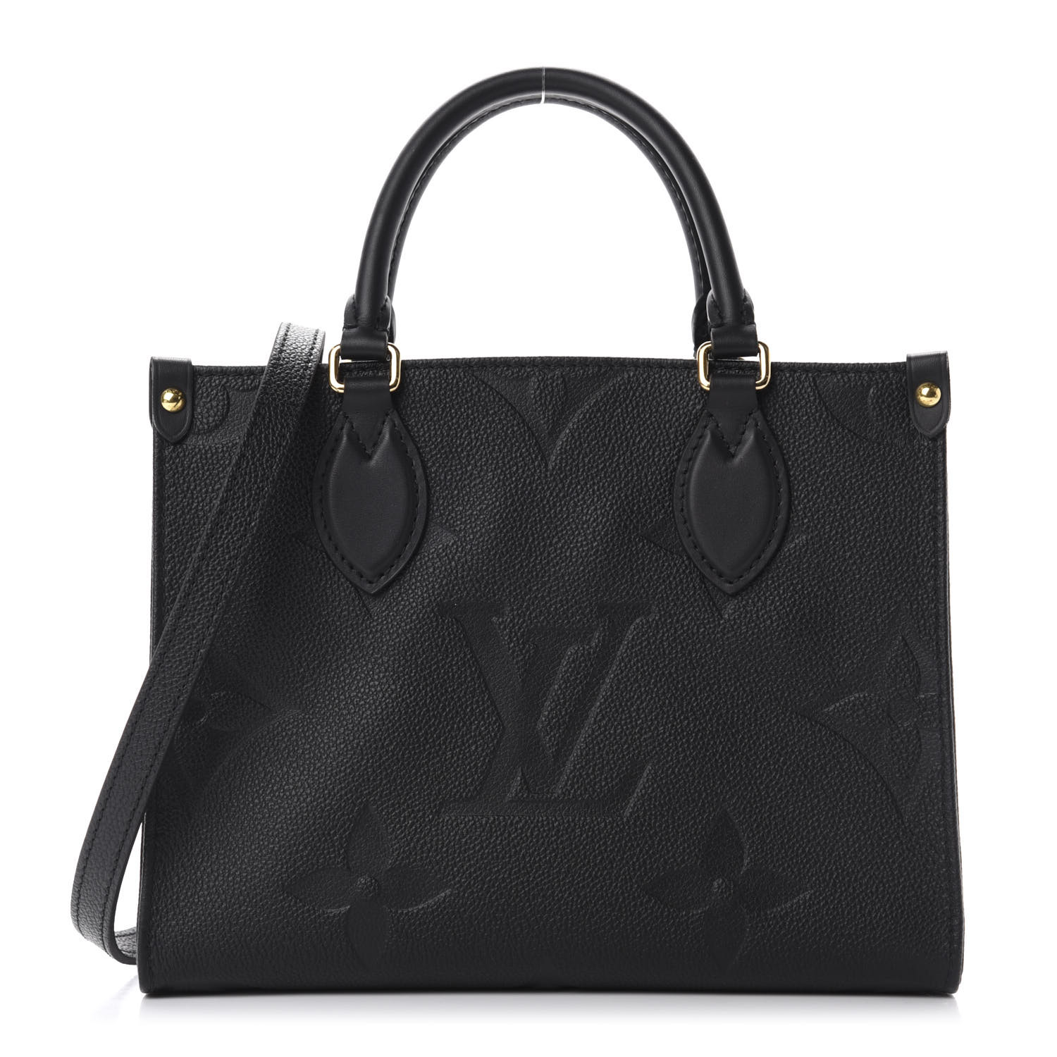 LOUIS VUITTON Empreinte Monogram Giant Onthego PM Black