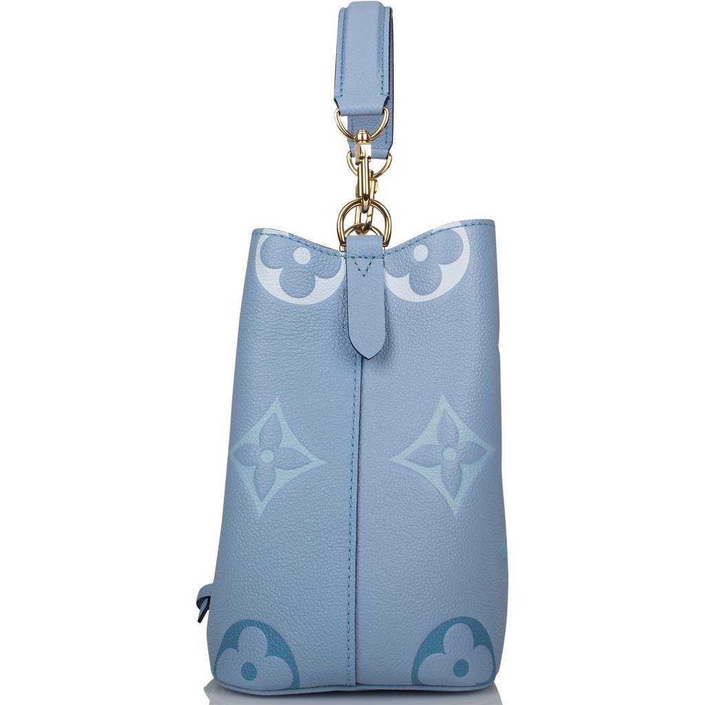 1Louis Vuitton Summer Blue By The Pool Empreinte Giant Monogram NeoNoe BB