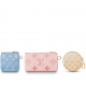 1Louis Vuitton Trio Clutch Monogram Empreinte Leather Three-Piece Set