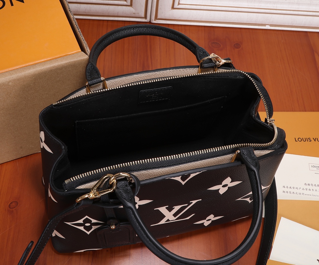 00Louis Vuitton LV Grand Palais tote bag black