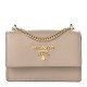 1PRADA Saffiano Card Holder With Chain Cammeo