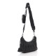 PRADA Nappa Gaufre Re-Edition 2005 Shoulder Bag Black